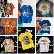 Short-sleeve t-shirt for boys made of soft cotton from Pl@c3, genuine quality, sizes from 4-16T (COL