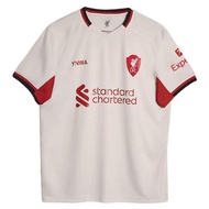 Liverpool FC | ชุดเชียร์สีขาวแขนสั้น ฤดูกาล 2025-2026 นอกบ้าน