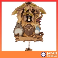 Rhythm (RHYTHM), next to Totoro, a music box with a clockwork mechanism, made in Japan, brown, 565x3
