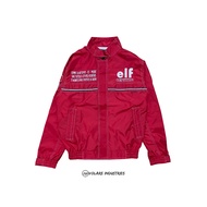 Elf Competition Vintage Men's Motorcycle Jacket Full Embroidery