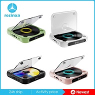 [Resinxa] Compact Player and Speaker with LED Screen Portable CD Player Home