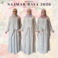 PLUSSIZE NAJMAR EXCLUSIVE TENGKU AZIZAH COLLECTION FIT 48-60 INCI