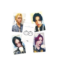 4pcs XLOV I ONE The 2nd Single Album Lomo Cards I'mma Be WUMUTI RUI Photocards Cheer Card KPOP Idols