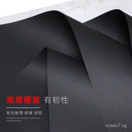 Full Black Cardstock Black Paper White Card Thick Hard Craft Paper Photography Background Cardstock 