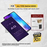 AG Tempered Glass Full Cover ANTI BLUE LIGHT Xiaomi Redmi Note 8 Note 8 Redmi 8 8A 8A Pro Mi 8 Lite