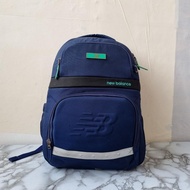 TAS RANSEL SEKOLAH ANAK NEW BALANCE SECOND BRANDED IMPORT NAVY
