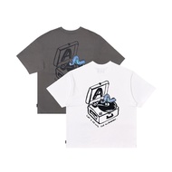 NEUTRALIZED FA24 DJ WORM TEE (WHITE/GREY)