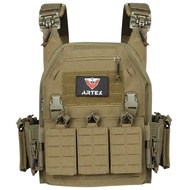 Free shipping Ranger Green Plate Carrier Tactical Vest With Quick Release Security Molle Chaleco Tac
