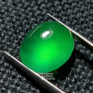 Batu Giok Asli Natural Jadeite Jade Burma Permata Mulia Akik Hijau Ori