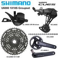 TYJKO SHIMANO CUES 1X10Speed U6000 Groupset คันเกียร์ SL-U6000-10R หลัง Derailleur SGS CS-LG400-10 C