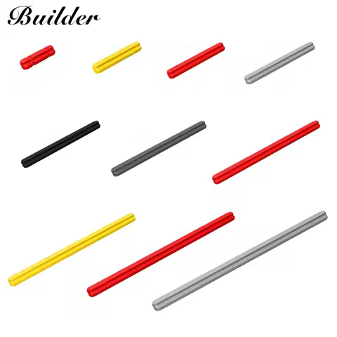 Little Builder 10pcs Building Block Technology Part Axle DIY Toys for Children Compatible 32062 4519