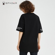 SPYDER Spider Short-Sleeved T-Shirt Ladies New Style Summer Round Neck Loose Women Knitted Sportswea
