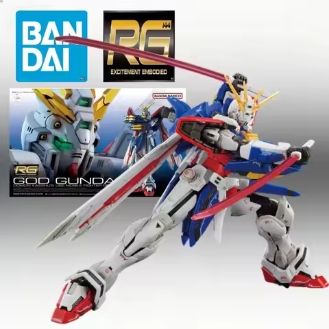 Bandai Spirits RG 1/144 GF13-017NJII God Gundam Model Kit Mobile Fighter G Gundam Super Articulated 