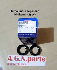 SEAL SHOCK DEPAN NOK CORTECO KODE NO 26 00- 37 00-10 050 UNTUK GRAND-SUPRA-BEAT- SMASH -SHOGUN-MIO