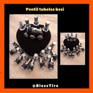 Tubeless Valve / Short Iron Tubeless Valve