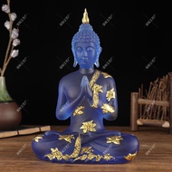 新款释迦摩尼佛东南亚泰国印度佛树脂禅意坐佛描金佛像释迦牟尼佛New Shakyamuni Buddha Southeast Asia Thailand Indian Buddhaydfjkr88.my