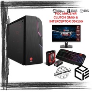 MSI MAG CODEX 5 11TG GAMING DESKTOP - I5-11400F/RTX3060 TI/8G/512G/MAG274R/GM10 & DS4200 ( 9S6-B9305