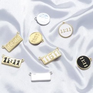 Angel Number Amulet 11:11 Number Pendant for Men and Women Lucky Jewellery Handmade Copper Metal Acc