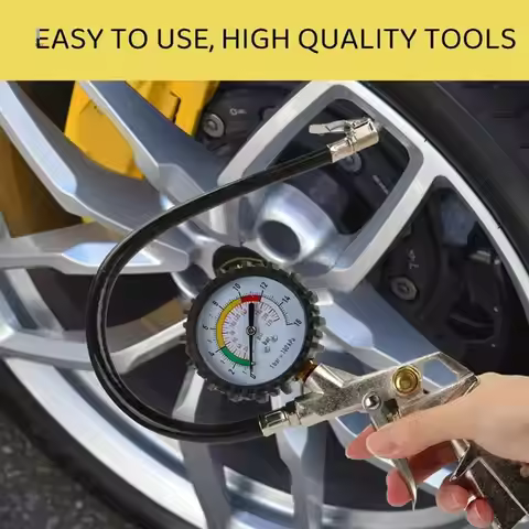 High Precision Tire Pressure Gauge Digital Pressure Gauge Automotive Tire Pressure Gauge Inflation G