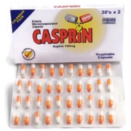 Casprin Aspirin 100mg  30 capsule x 2