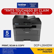 Brother L2640DW Mono Laser 2 Sided Print Scan Copy LASERJET PRINTER Black & White Printing