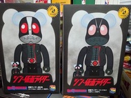 MEDICOM BEARBRICK 100% ＆ 400% KAMEN RIDER 幪面超人 SHIN 真 1號 2號 外套 Ver.