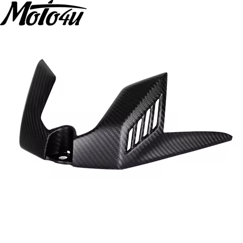 MOTO4U Motorcycle 100% Full Carbon Fiber Airbox Cover Front Piece For Yamaha R1 2020+