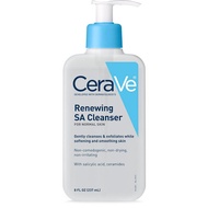 CeraVe SA Facial Cleanser | Salicylic Acid Cleanser with Hyaluronic Acid, Niacinamide and Ceramides | BHA Facial Exfolia