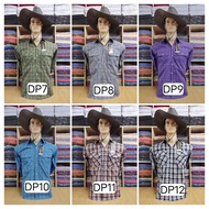 2-Pocket Plaid Shirt Long Sleeves Dp7-DP12