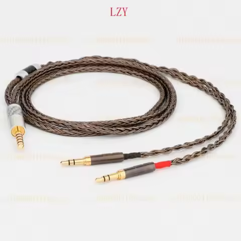 1m 16Cores Headphone Cable For 3.5 for Hifiman Ananda for sundara HE1000se HE6se he400 Z7M2