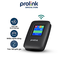 Bộ phát Wifi di động PROLiNK DL7202 dùng SIM 4G LTE 150Mbps, pin 3000mAH lên tới 12h, TFT 1.44", hỗ 