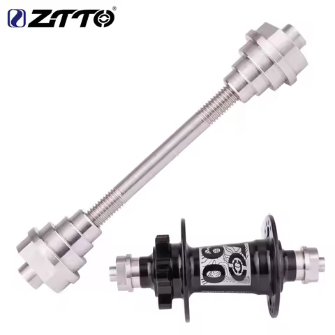 ZTTO Front hub Truing Stand Adapter Tool 20mm 15mm 12mm wheel to 9mm QR Thru Axle Adaptor 100x15 100