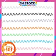Globedealwin 20Pcs Spiral Binding Coils 30 Sheet ABS Plastic Spines 7 Color