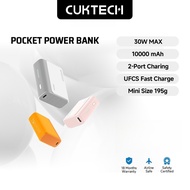 LUMOS 【ccc certified option 】CUKTECH Mini Power Bank 10000mAh 30W Max Fastcharging  Portable  PD3.0 
