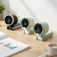 Mini USB rechargeable turbo fan with 3600mAh battery