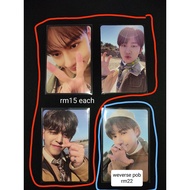 WTS SEVENTEEN FACE THE SUN ALBUM PC & POSTCARD | WEVERSE POB PC & HOLO FRAME   Jun  Scoups The8 Jeon