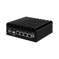 HUNSN Micro Firewall Appliance, Mini PC, VPN, Router PC, Intel N5105, RJ03, AES-NI, 4 x Intel 2.5GbE