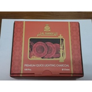 Charcoal Arang bukhoor bakhoor (33mm) 100 pcs  Good Quality