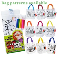 DIY Graffiti Bag Color Filling Drawing Bag toys for girls Children Arts Craft