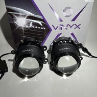 Q4 3-Color Led Fog Lamp Biled Projector 3 Inch Inc In All Weather Car Original And Trusted