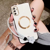 Casing samsung a25 5g samsung a15 5g 2023 A55 5G phone case Softcase Electroplated silicone shockpro