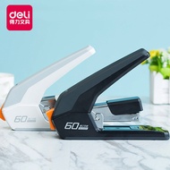 Deli 0465 heavy-duty labor-saving Stapler large metal stapler can bind 60 pages of documents office supplies ysrg