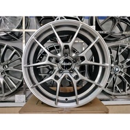 New Sport rim 16 inch 5X100PCD Rm1280 4pc G025 ALTIS WISH PRIUS ( NEW ALZA) ( KENA BELI 2KALI 1PAY 2