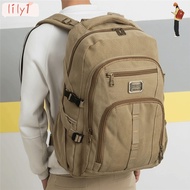 LILY Men Shoulders Bag, Large Capacity 50L Travel Backpack,  Thickened Wear-Resistant Heavy Duty Bag