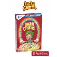 Lucky Charms Gluten Free Breakfast Cereal with Marshmallows, Kids Breakfast Cereal 297g