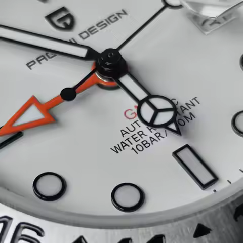 PAGANI DESIGN 2025 New Men Automatic Mechanical GMT Watch NH34A Stainless Steel V4 Sapphire Waterpro