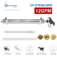 Ultraviolet(UV) Sterilizer (12GPM Flow Rate) for Water Filter / Water Purifier / Water Dispenser / A
