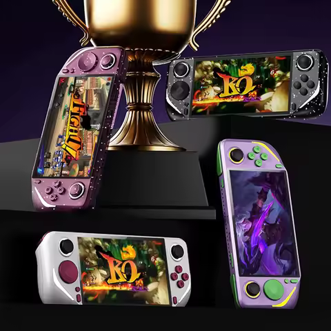 Game Console E6 Plus Handheld Game Console 64G+15000 Game 5 Inch Portable Video Game Console Support