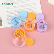 AN.MART 4pcs Pointer Pencil Sharpener Mini 2mm Leads Sharpener Portable Sharpener MY