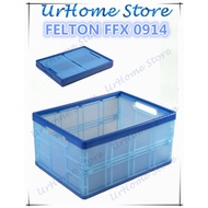 Plastic box collapsible foldable Storage Bin stackable carry able container kotak simpan plasti lipa